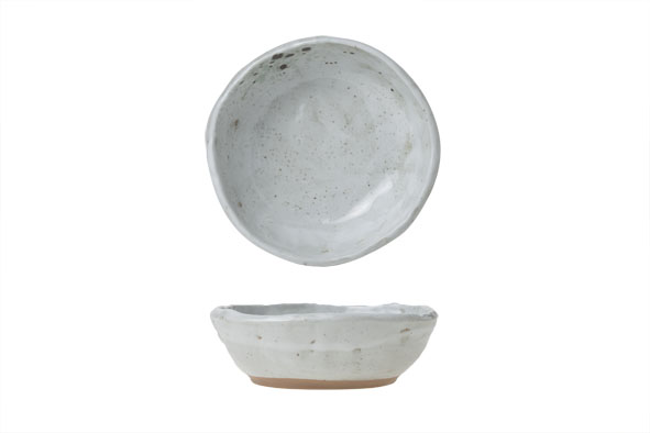Dolmen mini bowl porcelain grey Ø 11 cm 157 ml