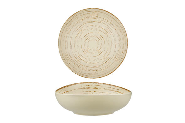 Tornado Sand Schale, Ø 21 cm, sand