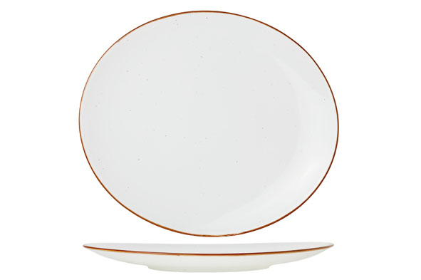Terra Arena steakbord ovaal D26,5 x 30 cm