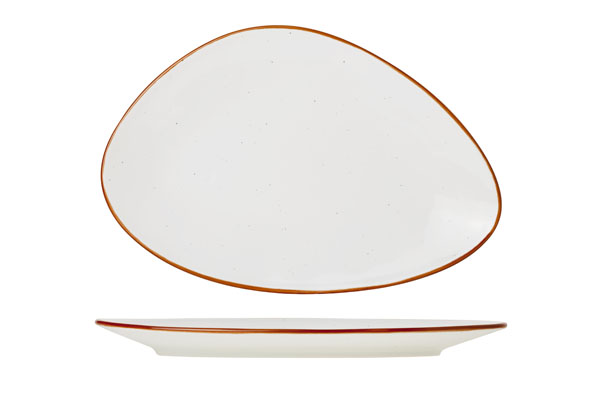 Terra Arena driehoekig bord Ø 29 cm