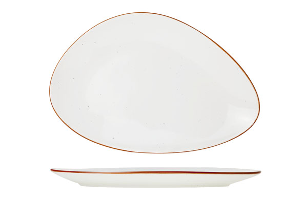 Terra Arena driehoekig bord Ø 37 cm