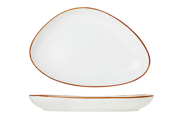 Terra Arena diep driehoekig bord Ø 29 cm
