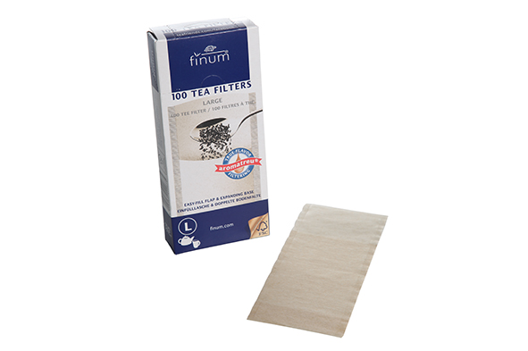100 theefilters L, 82 x 182 mm, voor 6 koppen