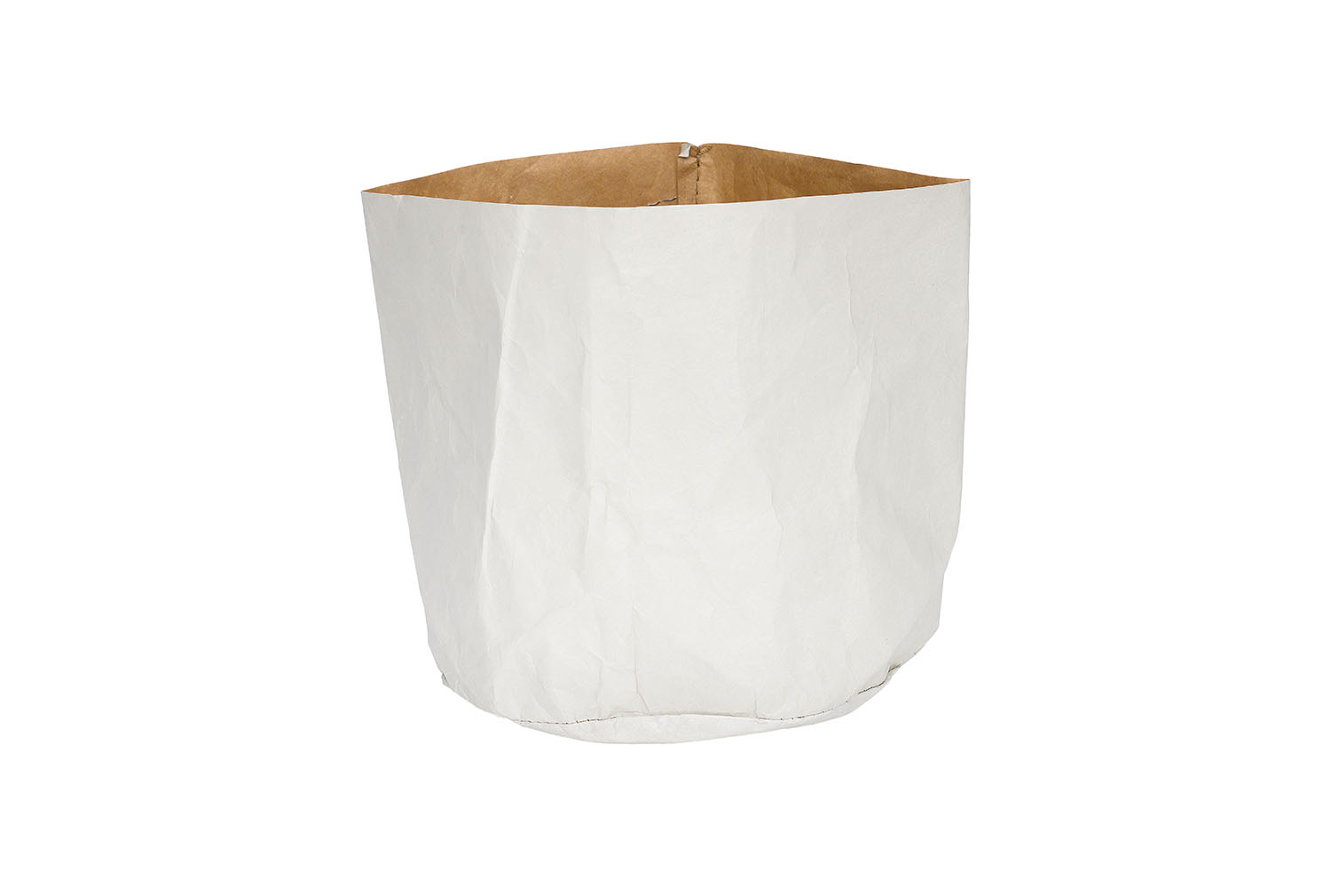 E-Cosy Brotbeutel waschbar grau-braun 18 x 18 cm