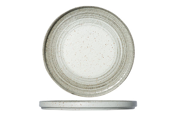 Splendido plat bord steengoed beige Ø 23,5 cm