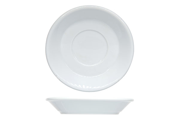Nordika wit onderzetter Ø 14 cm, set van 6