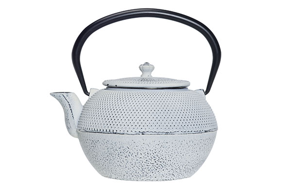 Shinto theepot wit 1,2 l gietijzer met filter
