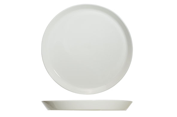 Oslo plat bord van porselein wit Ø 26,5 cm