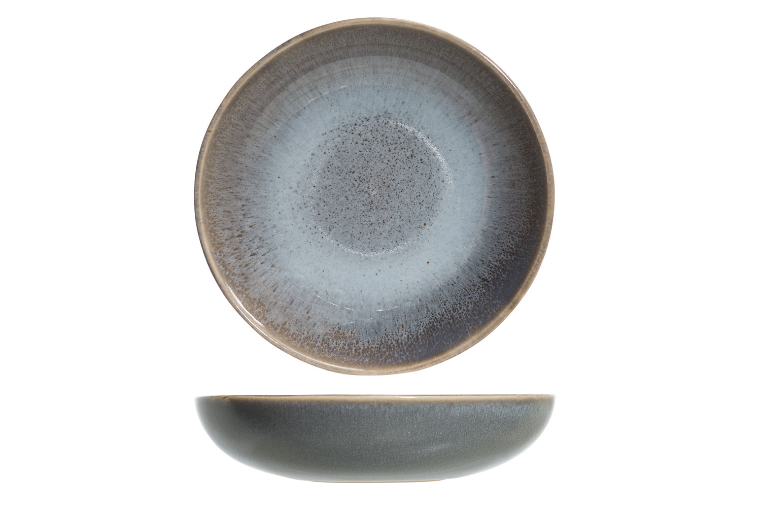 Urban dish Ø 12 cm, grey stoneware