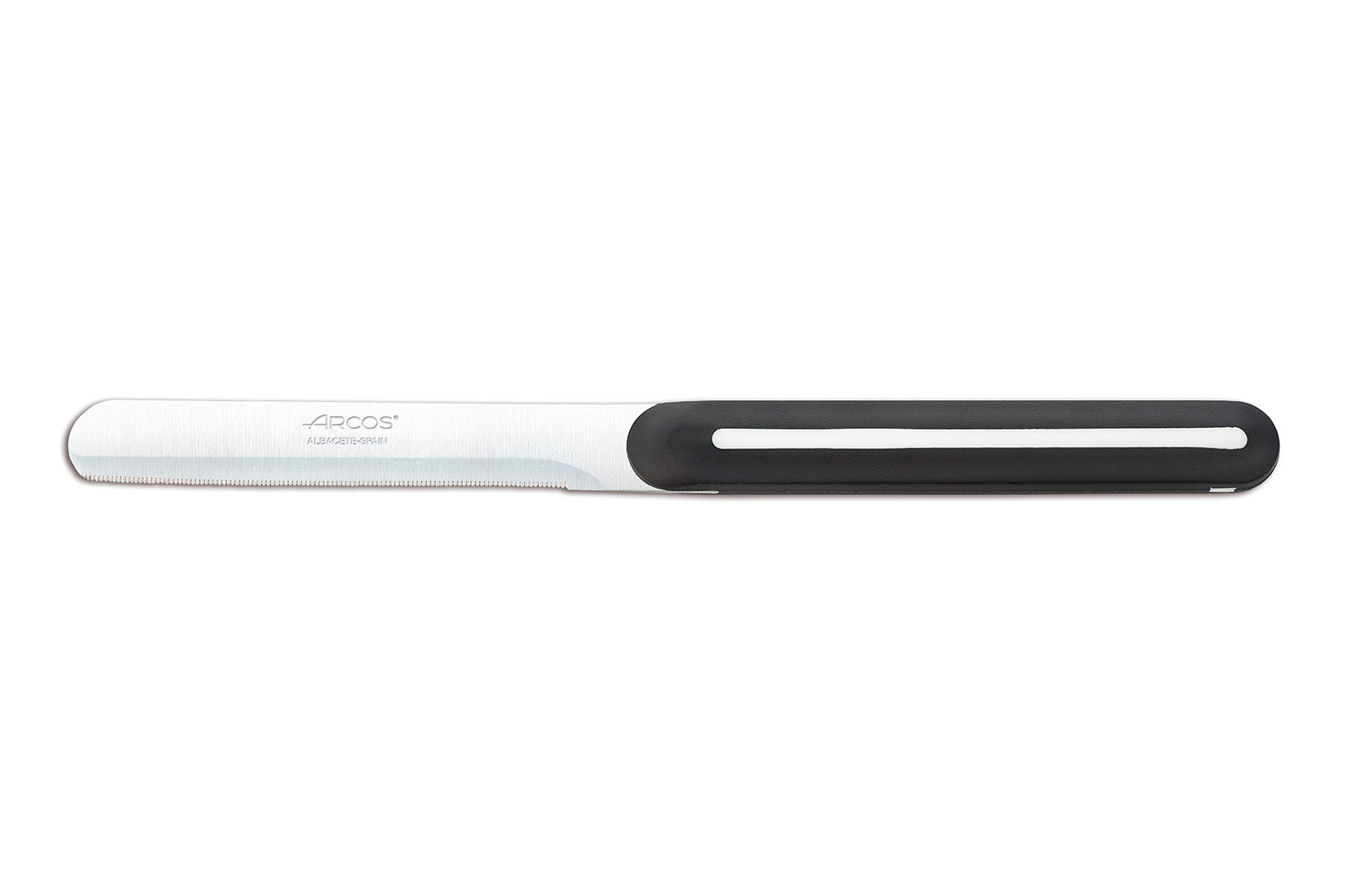 Mesa botermes getand zwart-wit 21,5 cm