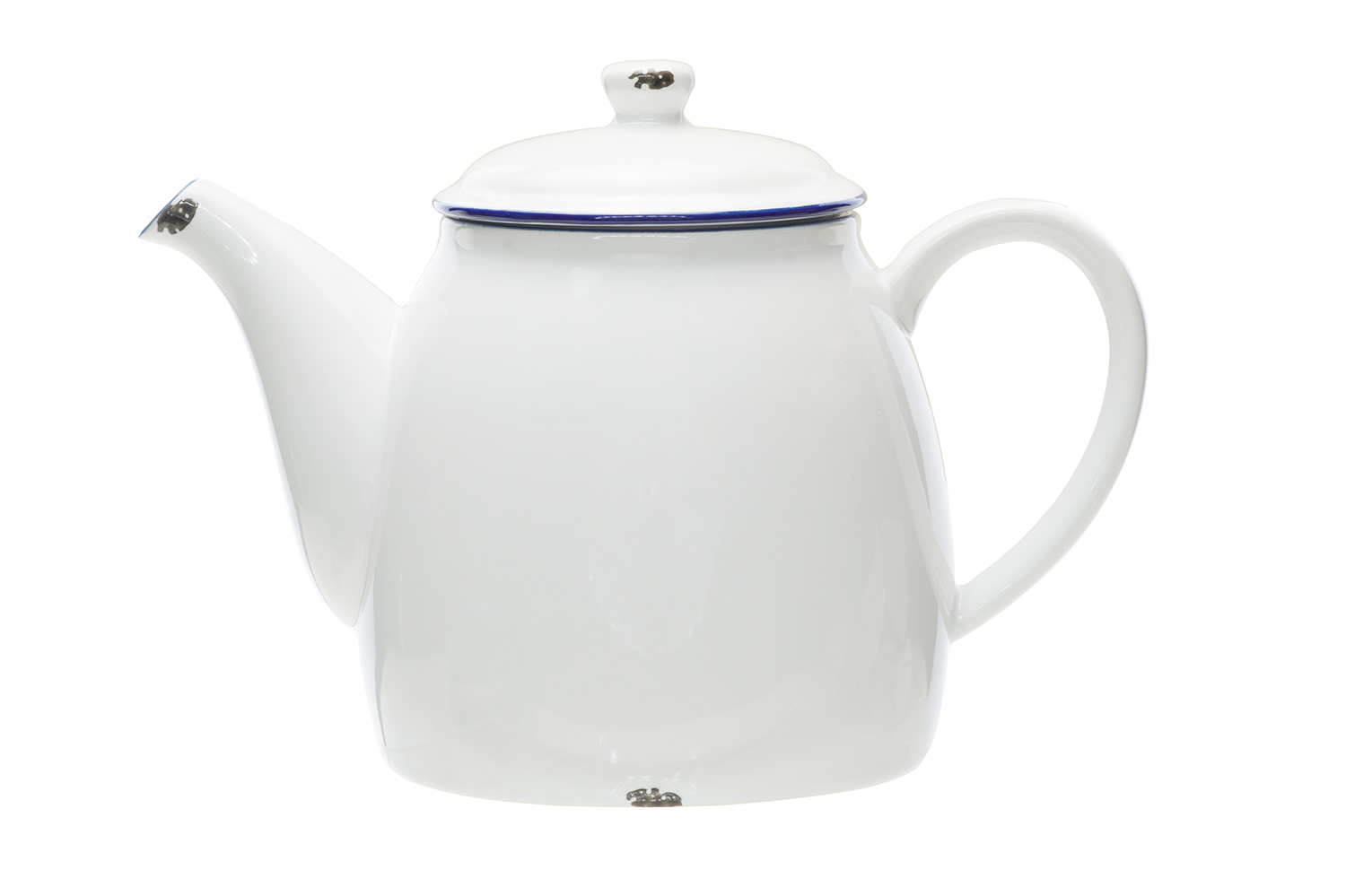 Antoinette Kaffee-Teekanne Ø 13 x 16,5 cm 1,3 l weiß
