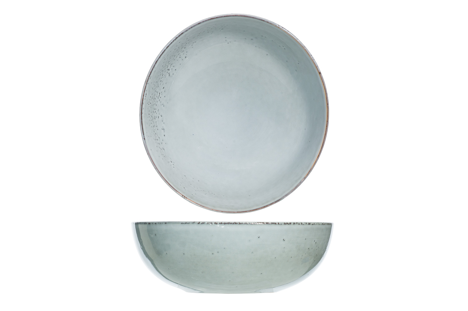 Loft kom grijsblauw Ø 20,5 cm, hoogte 7,2 cm