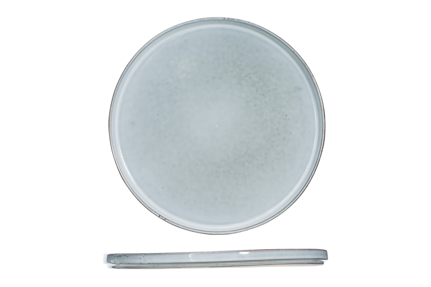 Loft plat bord Ø 29,5 cm, grijsblauw