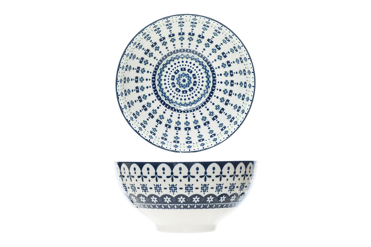Hygge kom Ø 15,3 cm, porselein, blauw