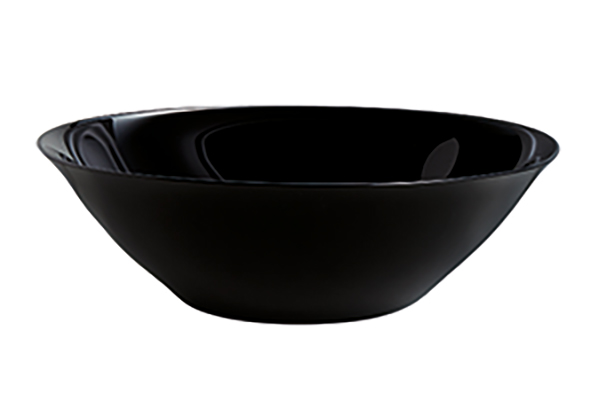 Saladekom Carine Noir zwart