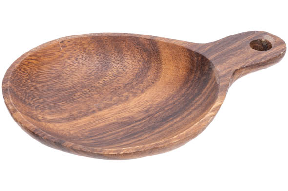 Acacia houten schaaltje 20,5 x 15 cm