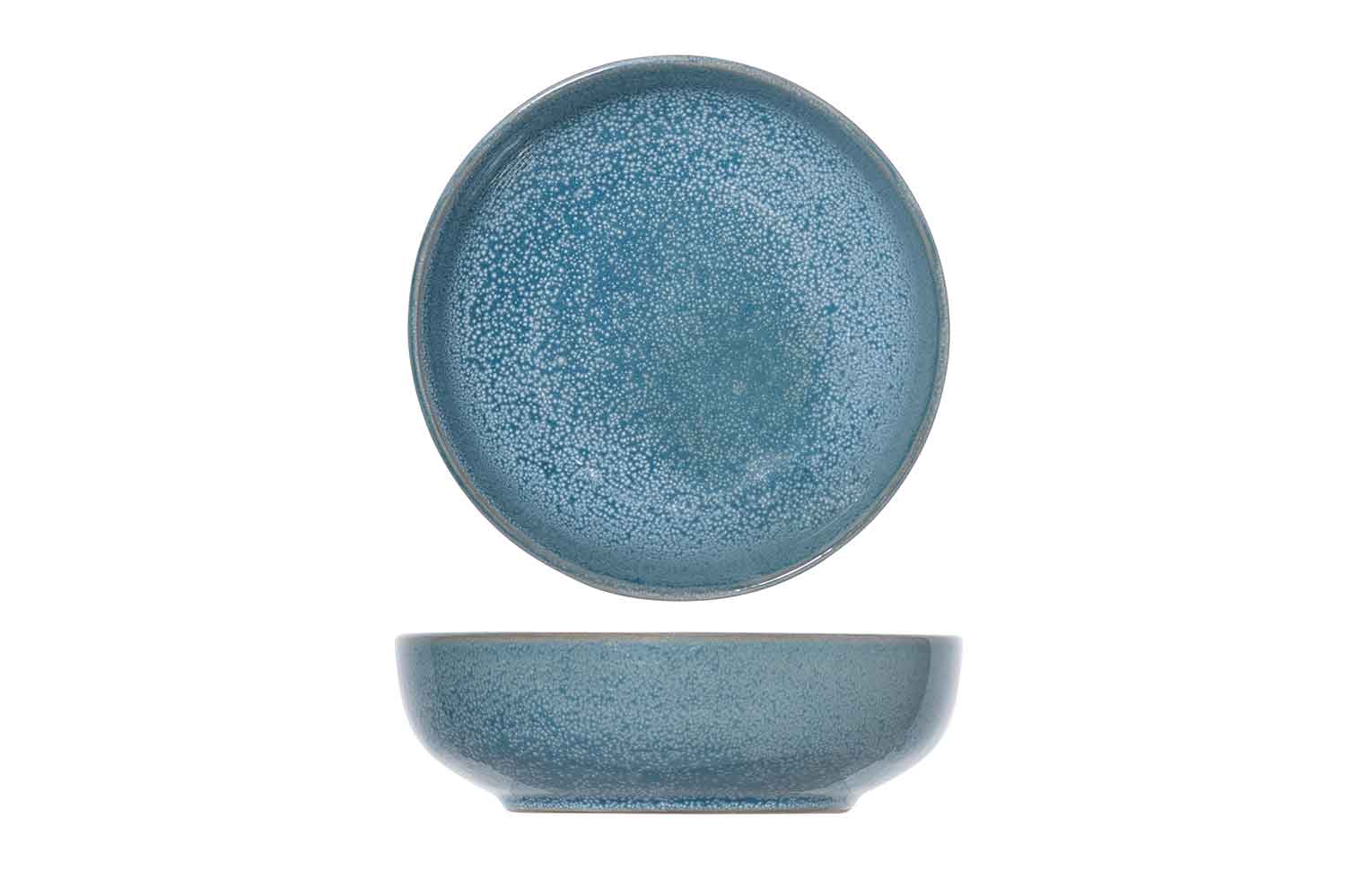 Sparkling blauwe schaal Ø 15,5 cm
