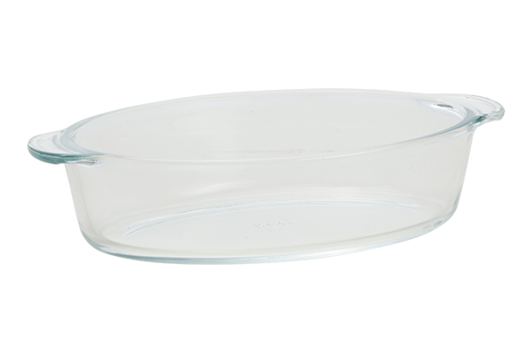 500° mini-ovenschotel borosilicaatglas transparant 40 cl, 19,6 x 11,3 x 4,5 cm