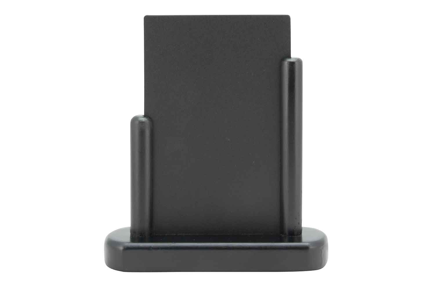 Elegant tafelkrijtbord small zwart hout met zwarte lak