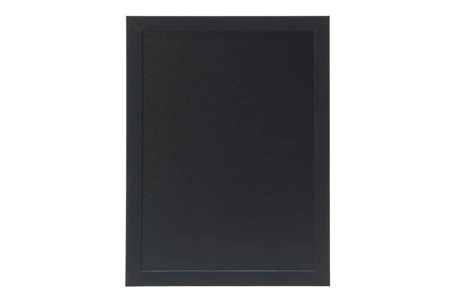 Woody wandkrijtbord zwart 40,5 x 30,1 x 1,5 cm