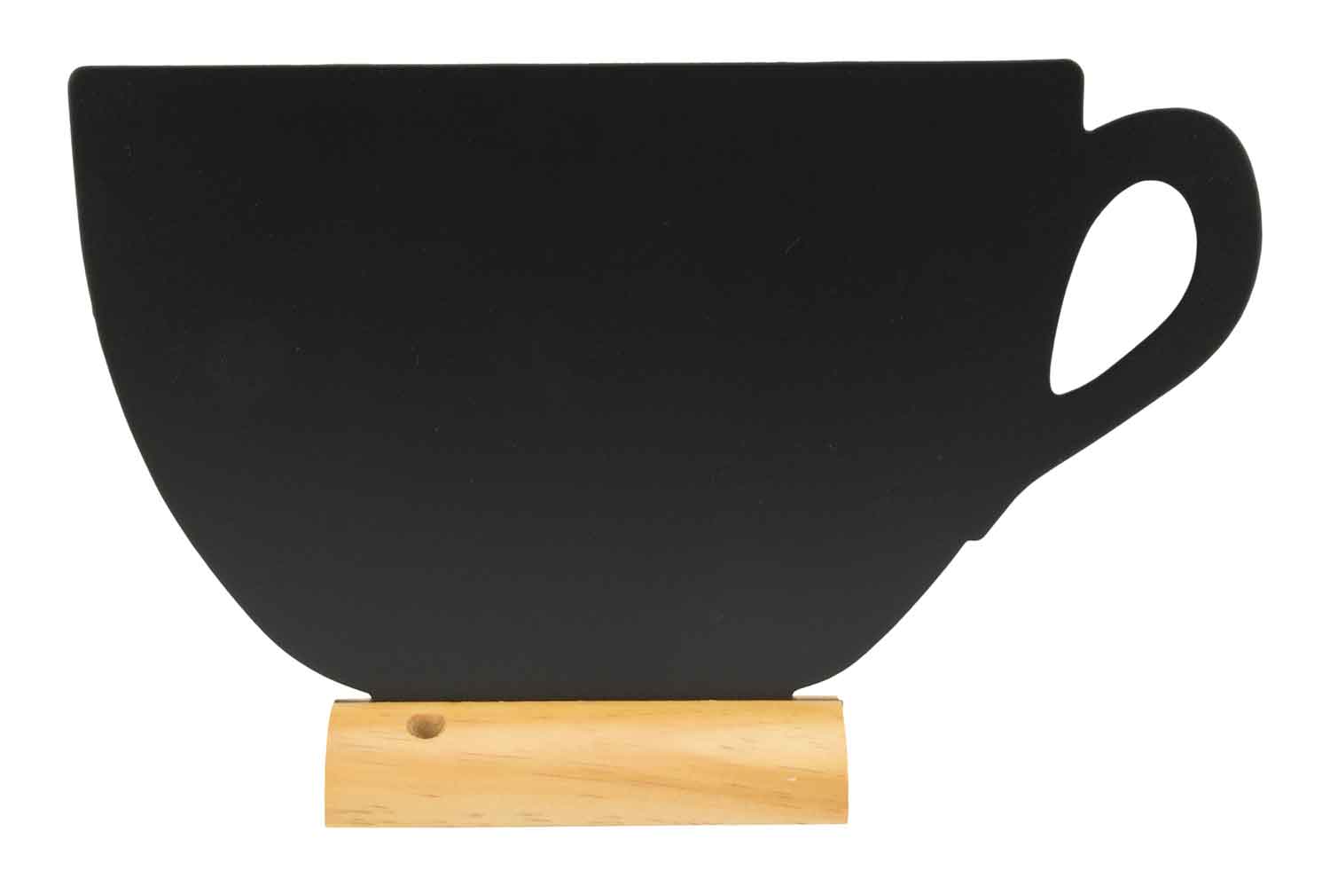 Silhouet tafelkrijtbord zwart 21,3 x 33,5 cm
