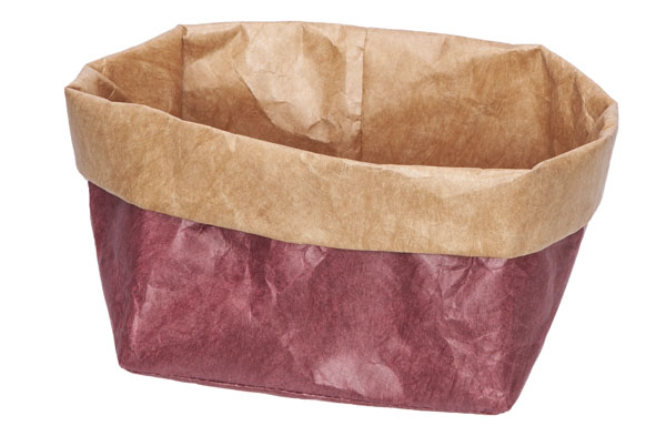 E-Cosy broodjeszak bordeaux 14 x 14 x 15 cm papier