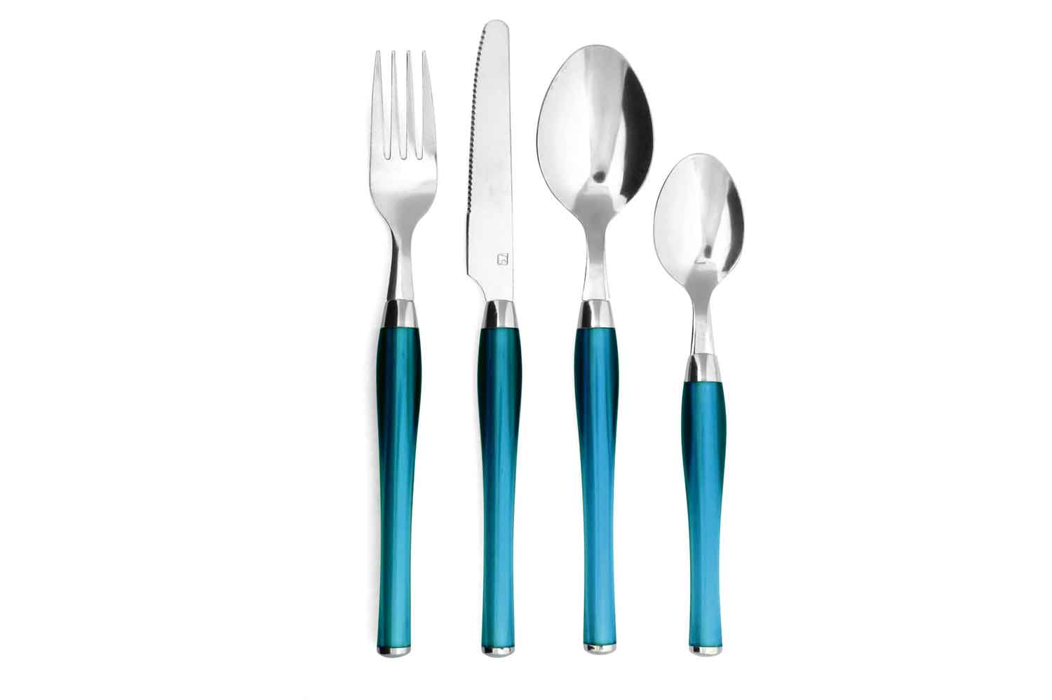 Purity ménagère lot de 24 bleu