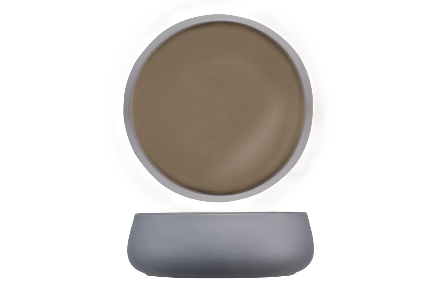 Iowa Taupe kom Ø 16 x 5,5 cm