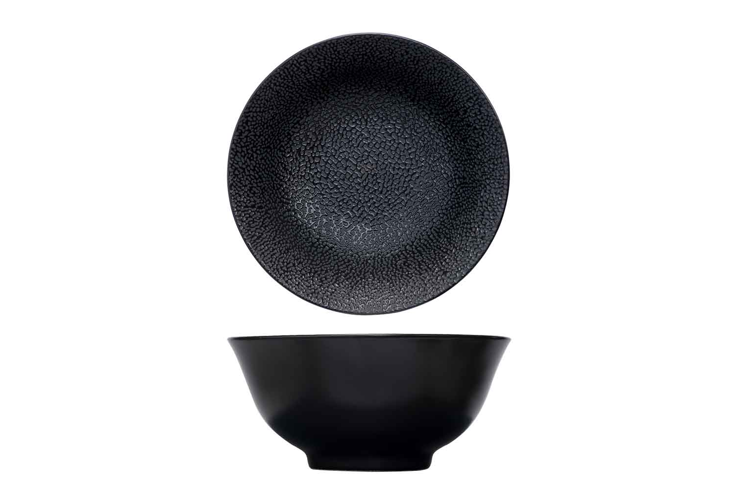 Candy Black kommetje, Ø 15,5 x H 7,5 cm