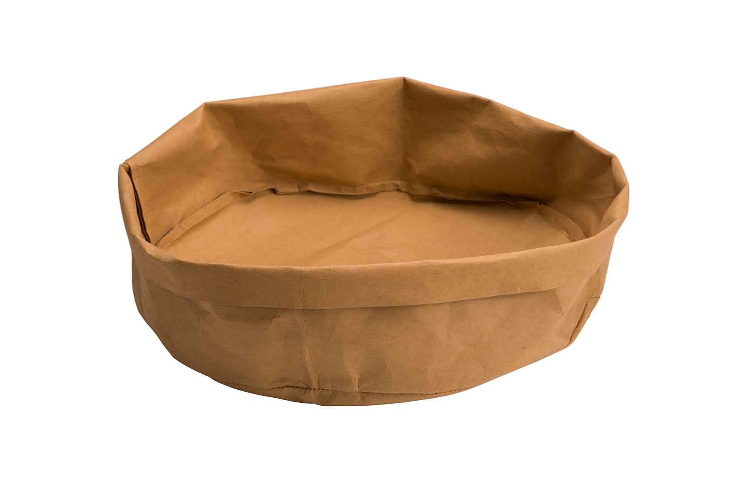 E-Cosy Brotsack waschbar braun Ø 35 x 12 cm