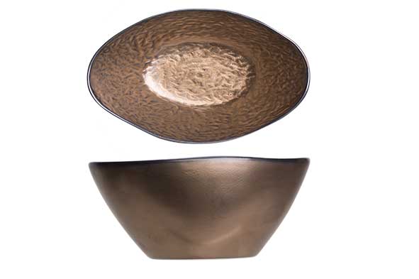Copernico kommetje, 15 x 10,5 x H 7 cm, koper