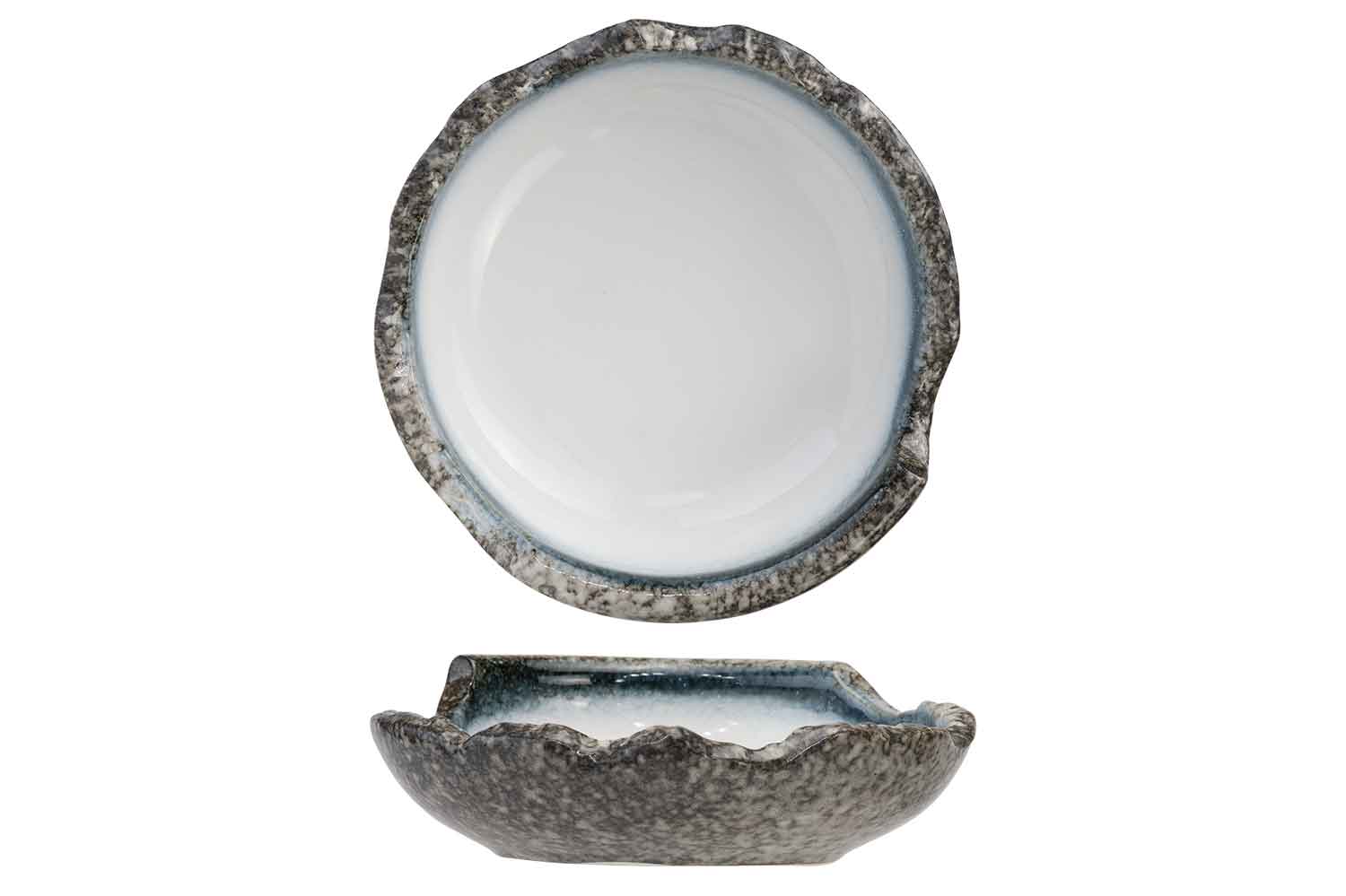 Sea Pearl diep bord schelp Ø 22 cm, H 5-7 cm