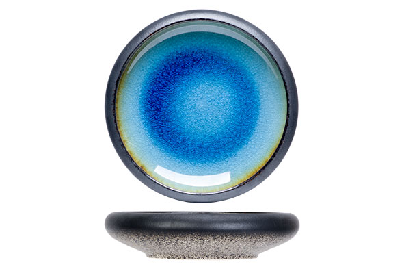 Fervido Blue bord Ø 15,5 cm, blauw