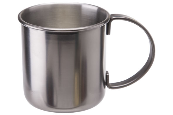 Bar Basic mok grijs koper 0,45 l
