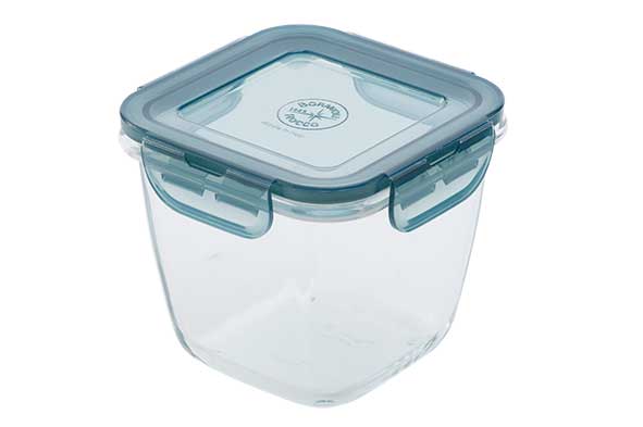 Frigoverre Evolution deksel grijs 12 cm vierkant hoog