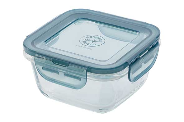 Frigoverre Evolution deksel grijs vierkant 13 x 13 x 6,5 cm 0,42 l