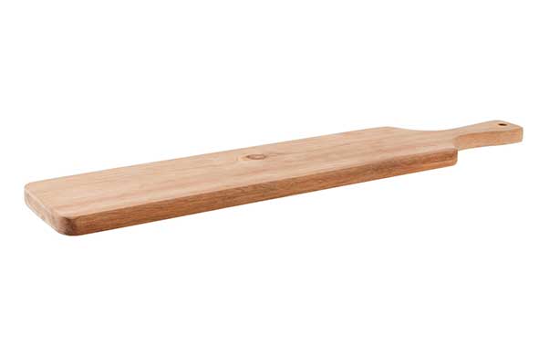 Planche à amuse-bouches acacia 60 x 12,5 x 2 cm