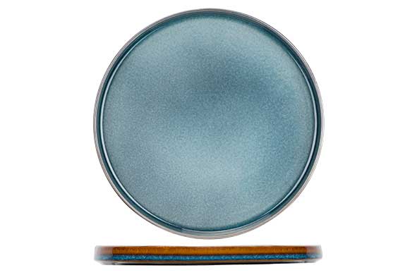 Quintana Blue plat bord Ø 27,5 cm blauw