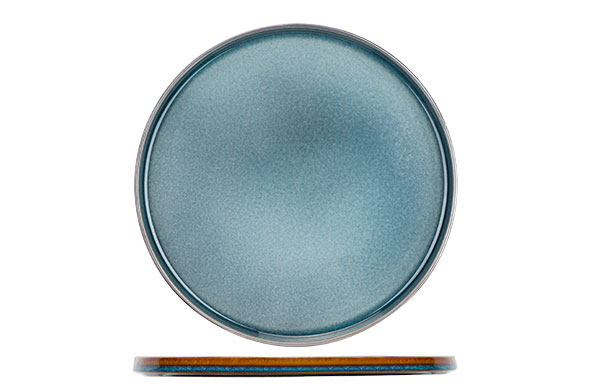 Quintana Blue plat bord blauw Ø 32,5 cm