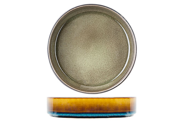 Quintana Green diep bord Ø 19,5 x H 5,2 cm 1 l