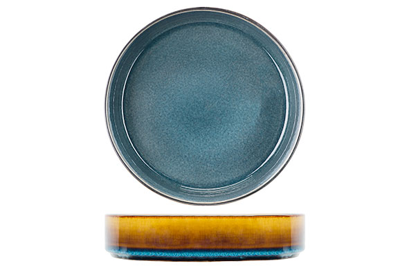 Quintana blue diep bord Ø 19.5x5.2 cm 1 l