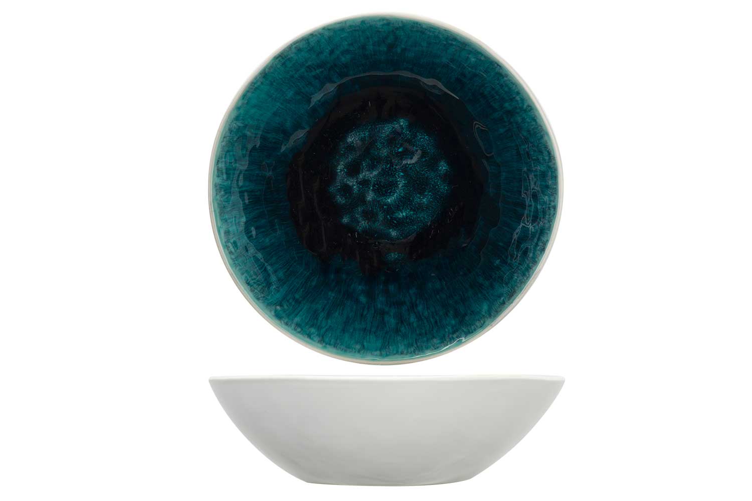 Chiara Petrol diep bord Ø 18 cm