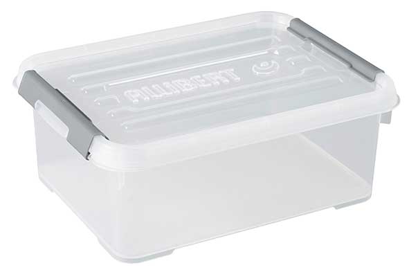 Handy Plus opbergbox transparant 12 l, 40 x 29 x 15 cm