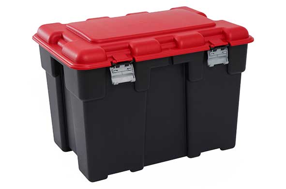 Explorer box 185 l zwart-rood 84,2 x 60,2 x 57 cm