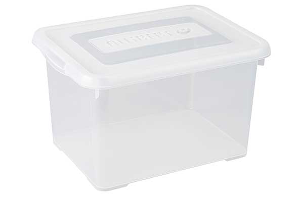 Handy opbergbox 35 l transparant 49 x 40 x 25 cm