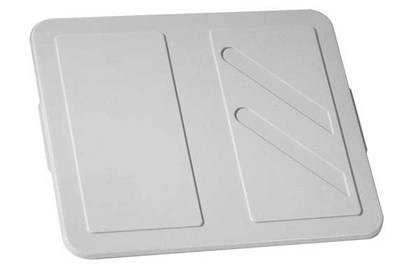 Deksel voor box 17-30 l lichtgrijs 44,4 x 37 x 1,5 cm