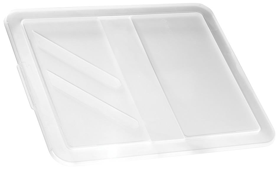 Deksel voor box 17-30 l transparant 44,4 x 37 x 1,5 cm