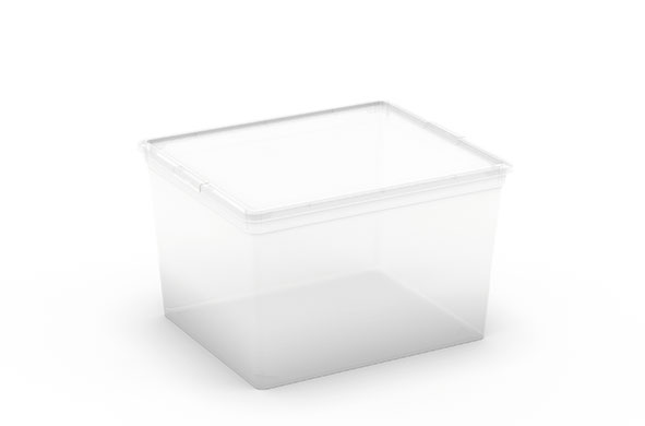 C-Box Aufbewahrungsbox transparent 34 x 40 x 25 cm