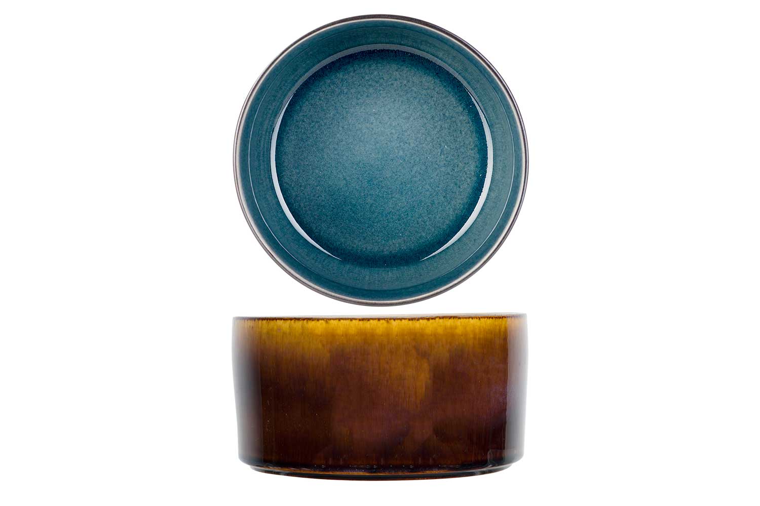 Kom Quintana Blue Ø 14 x 8 cm, 1 l, blauw