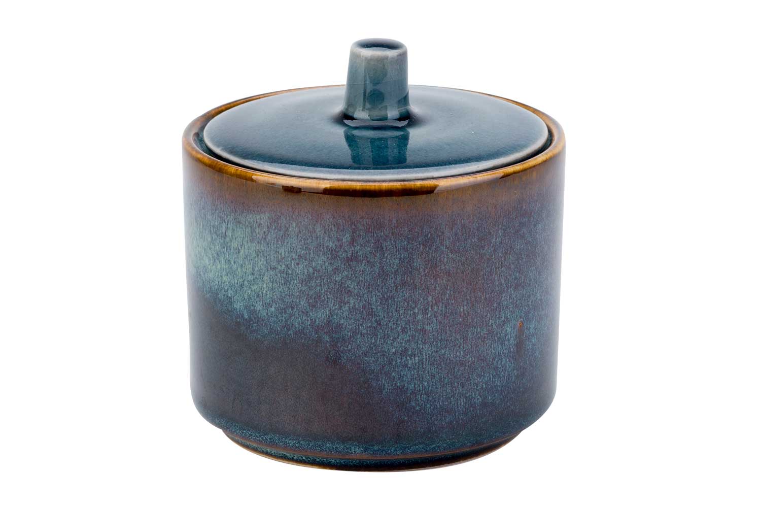 Quintana Blue suikerpot blauw Ø 8 cm